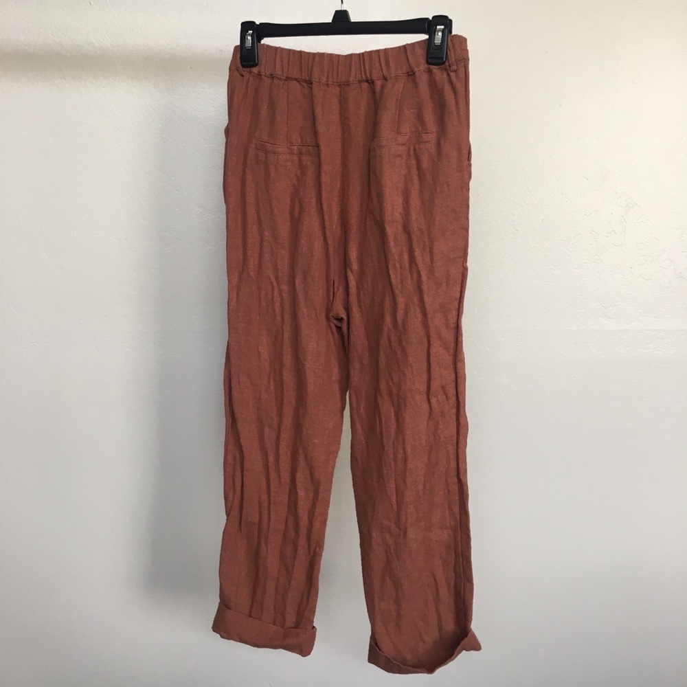 3 for $20 ✨ Linen high-waisted pants - Picture 4 of 12